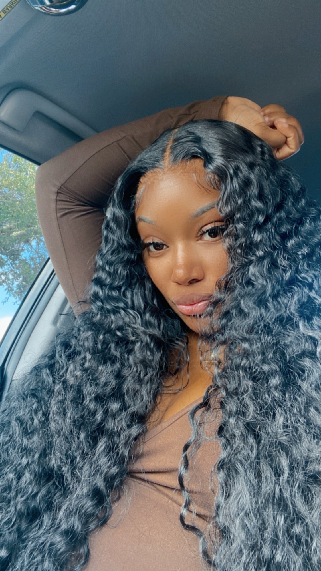 Deep curly Closure Wig
