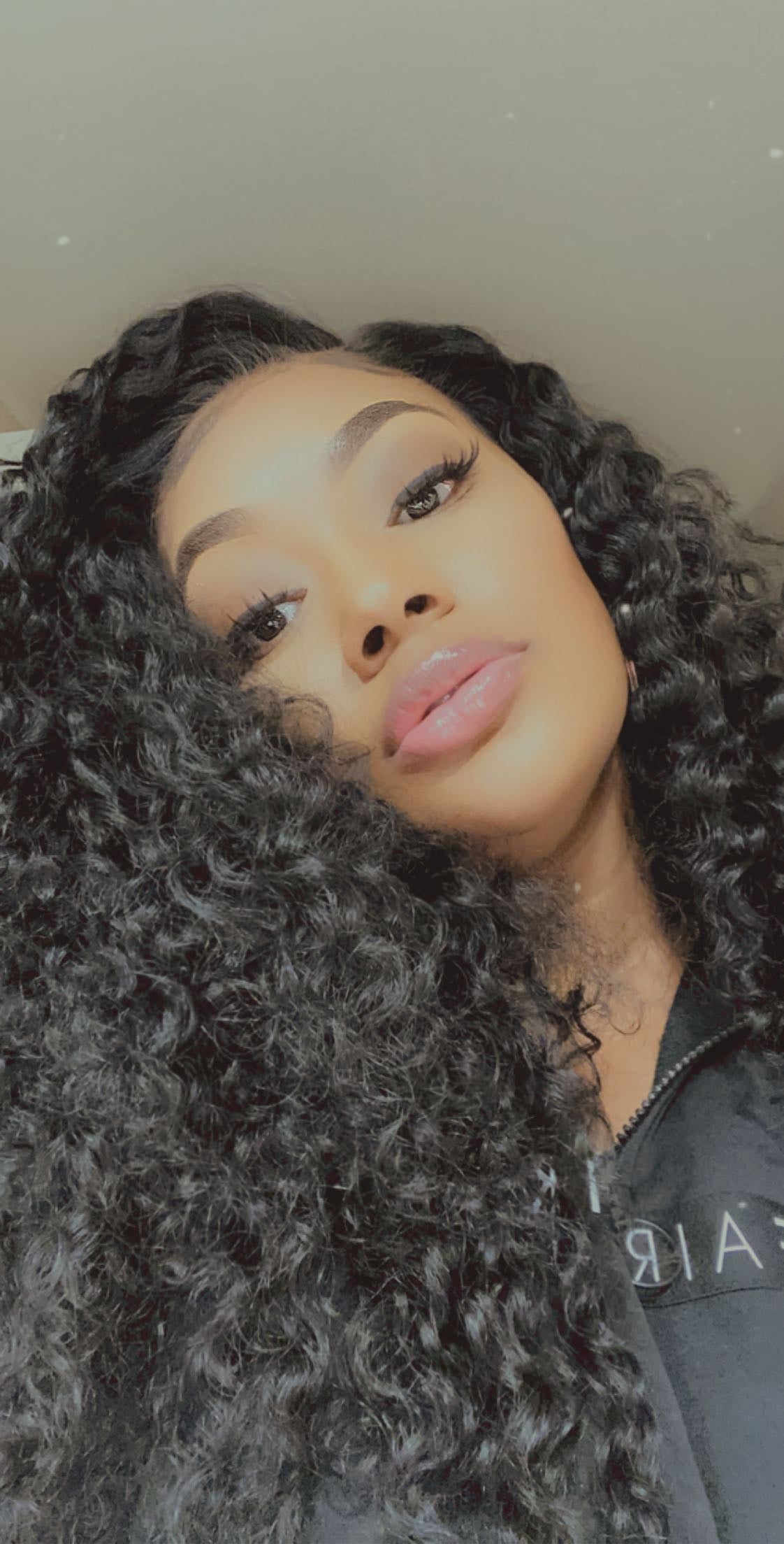 DEEP CURLY FRONTAL WIGS