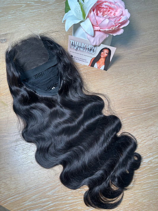24” BODY WAVE CLOSURE WIG RTS