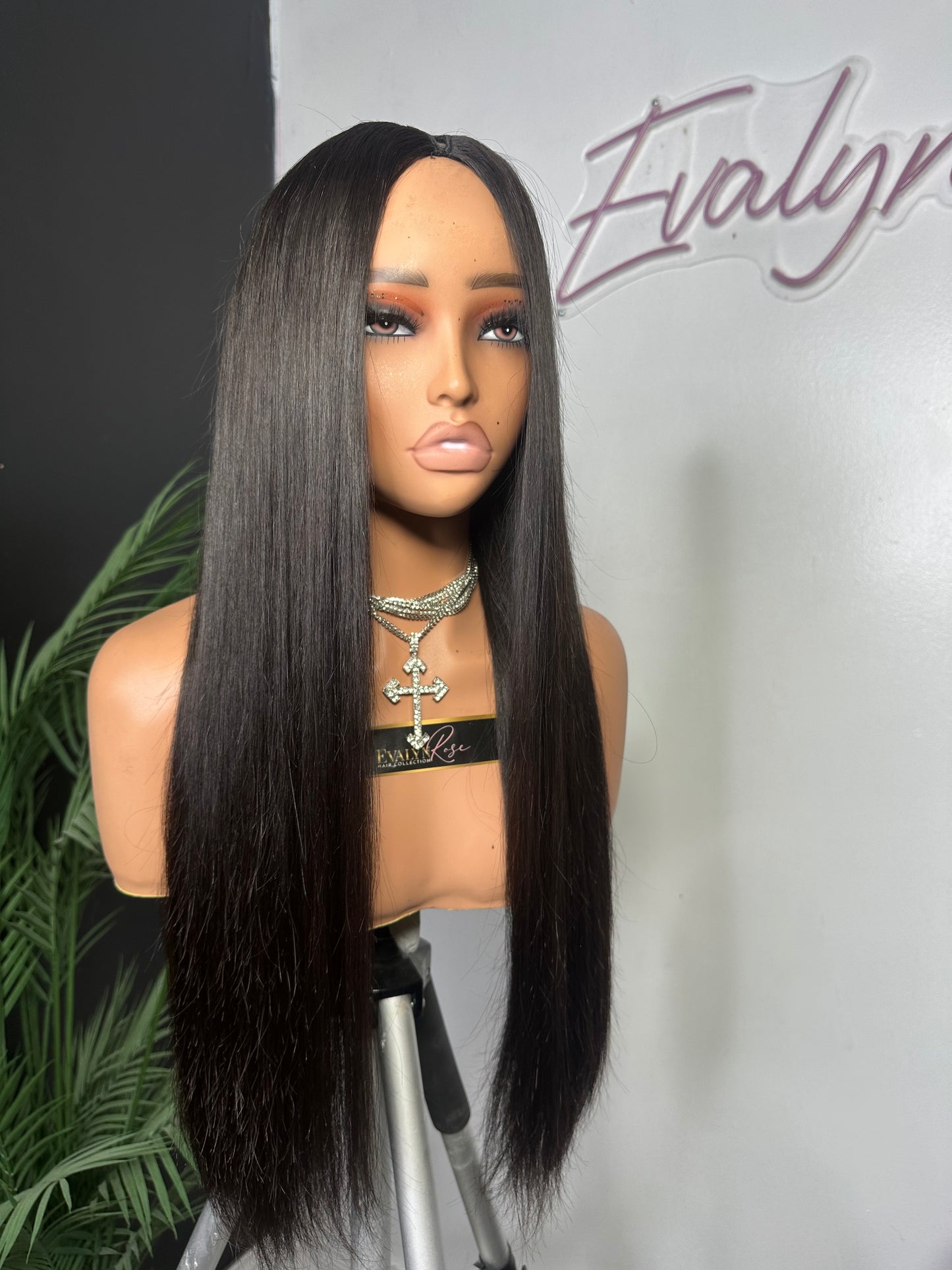 V part wig