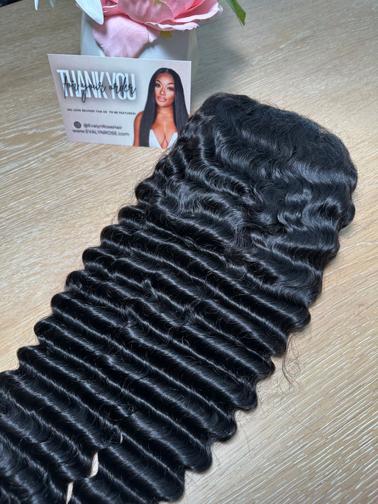 26” DEEP WAVE FRONTAL WIG RTS