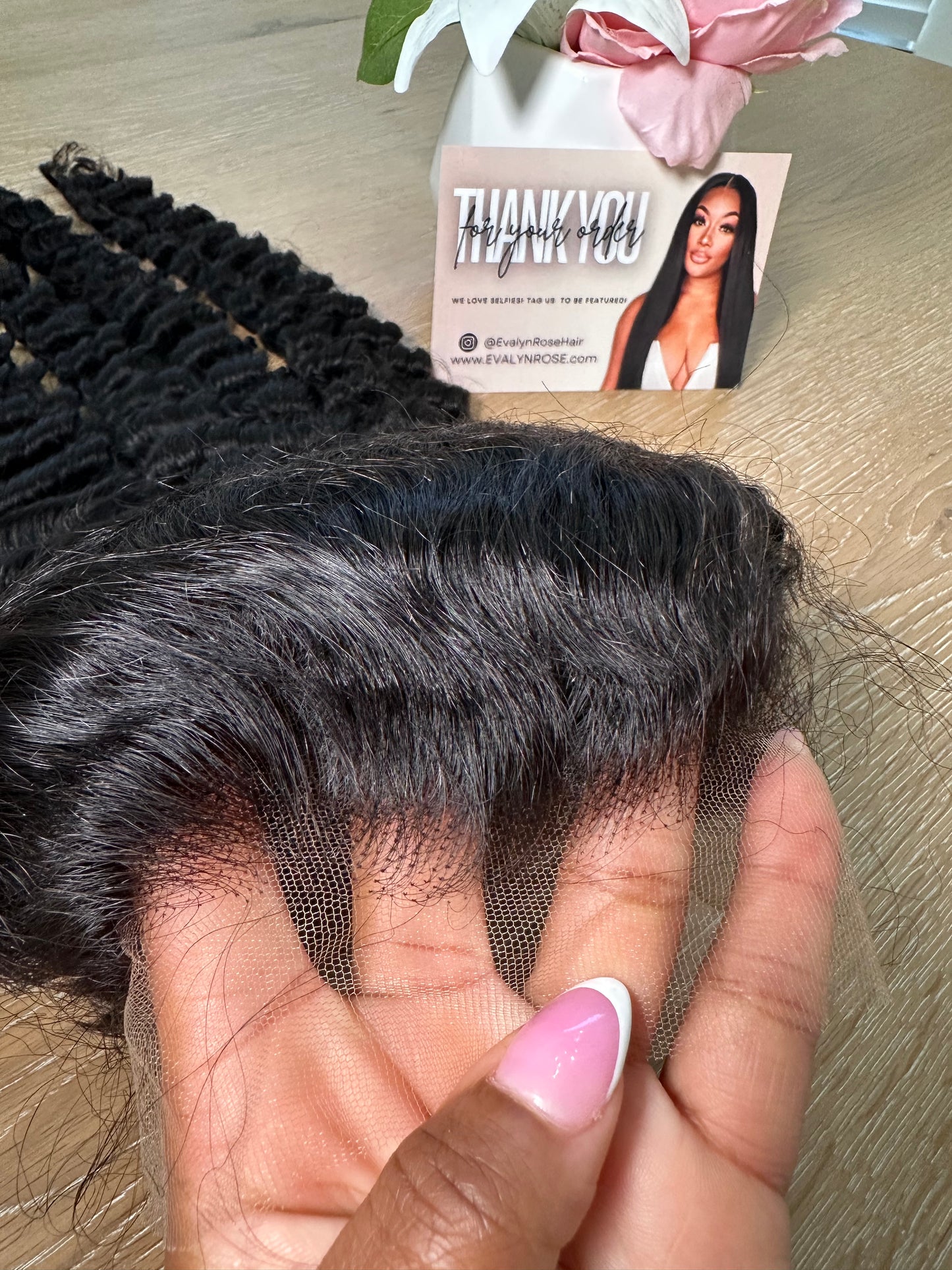 26” DEEP WAVE FRONTAL WIG RTS