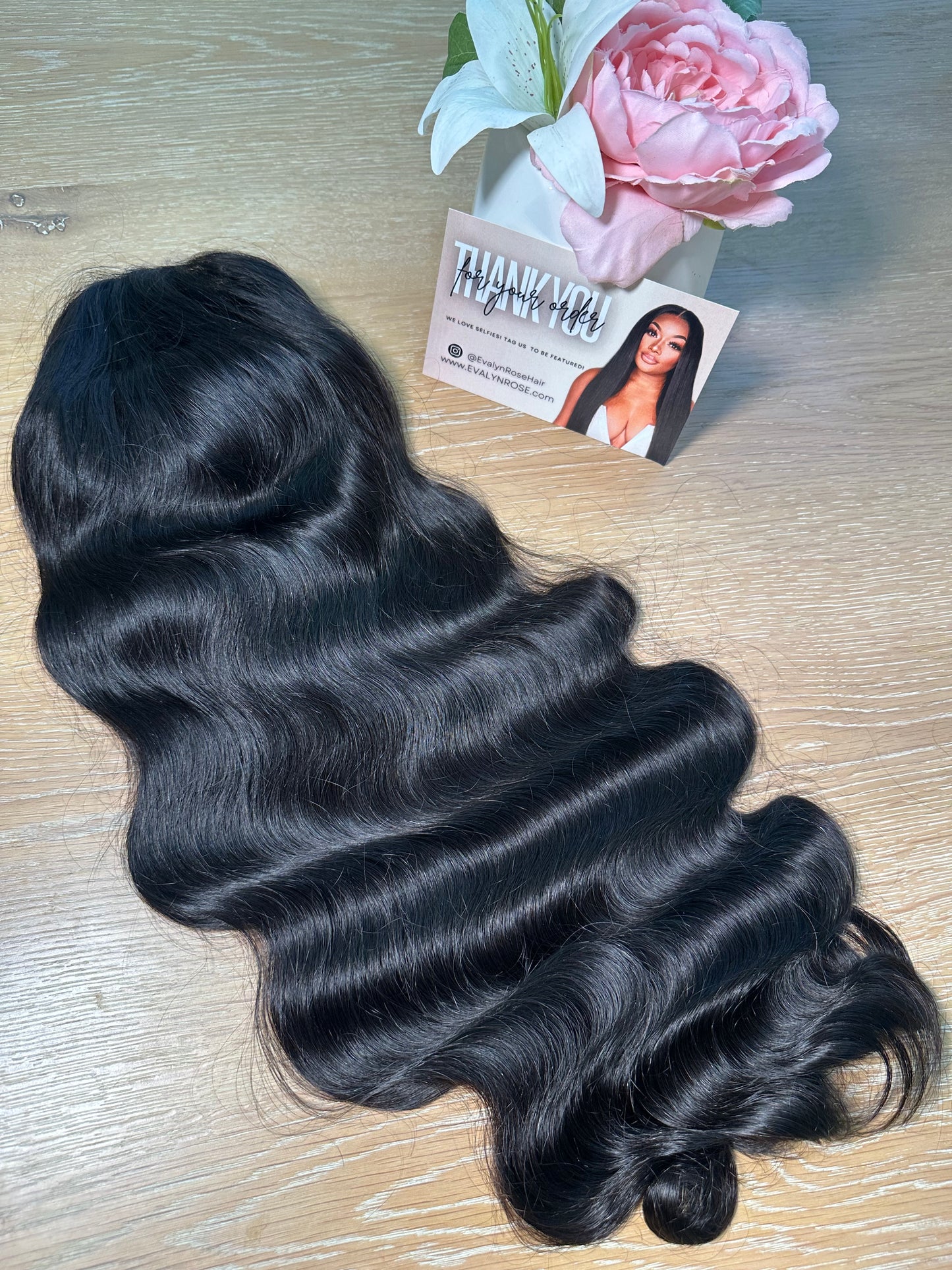 24” BODY WAVE CLOSURE WIG RTS