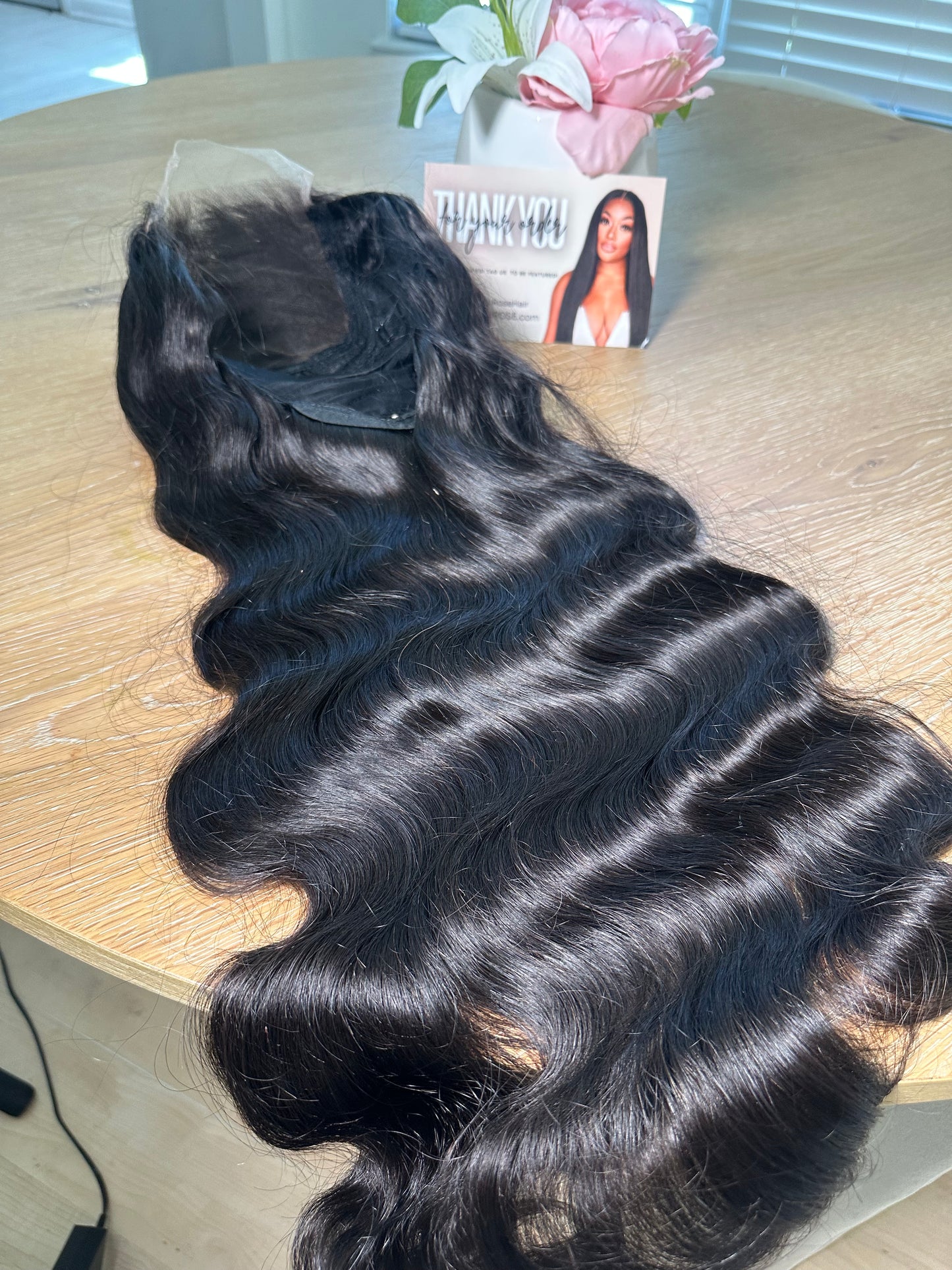 24” BODY WAVE CLOSURE WIG RTS