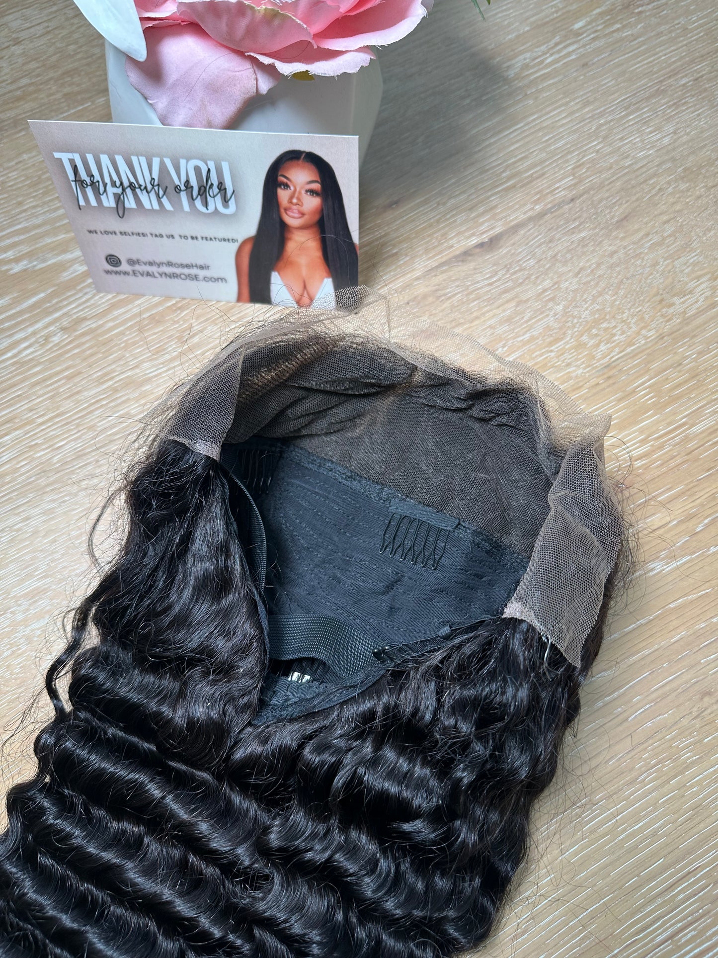 26” DEEP WAVE FRONTAL WIG RTS