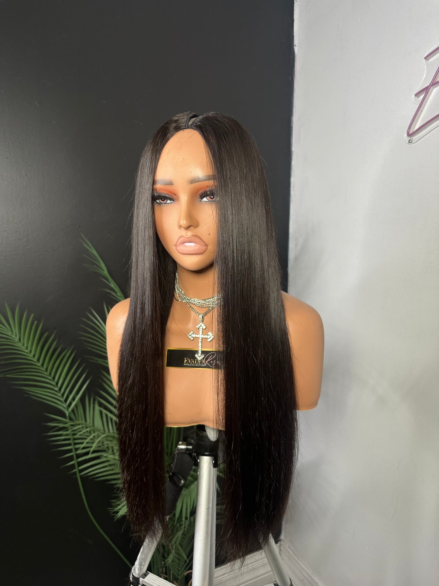 V part wig