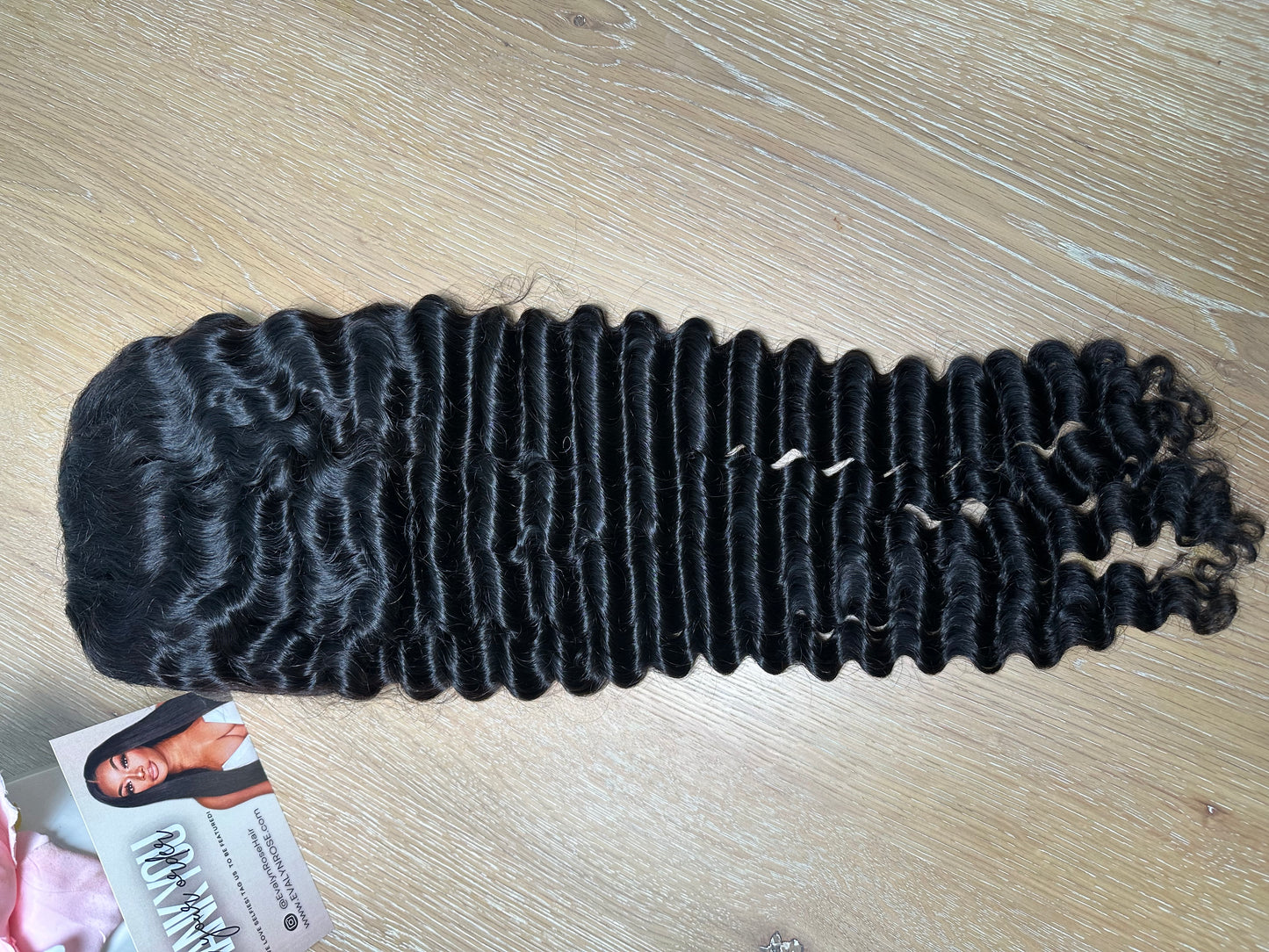 26” DEEP WAVE FRONTAL WIG RTS