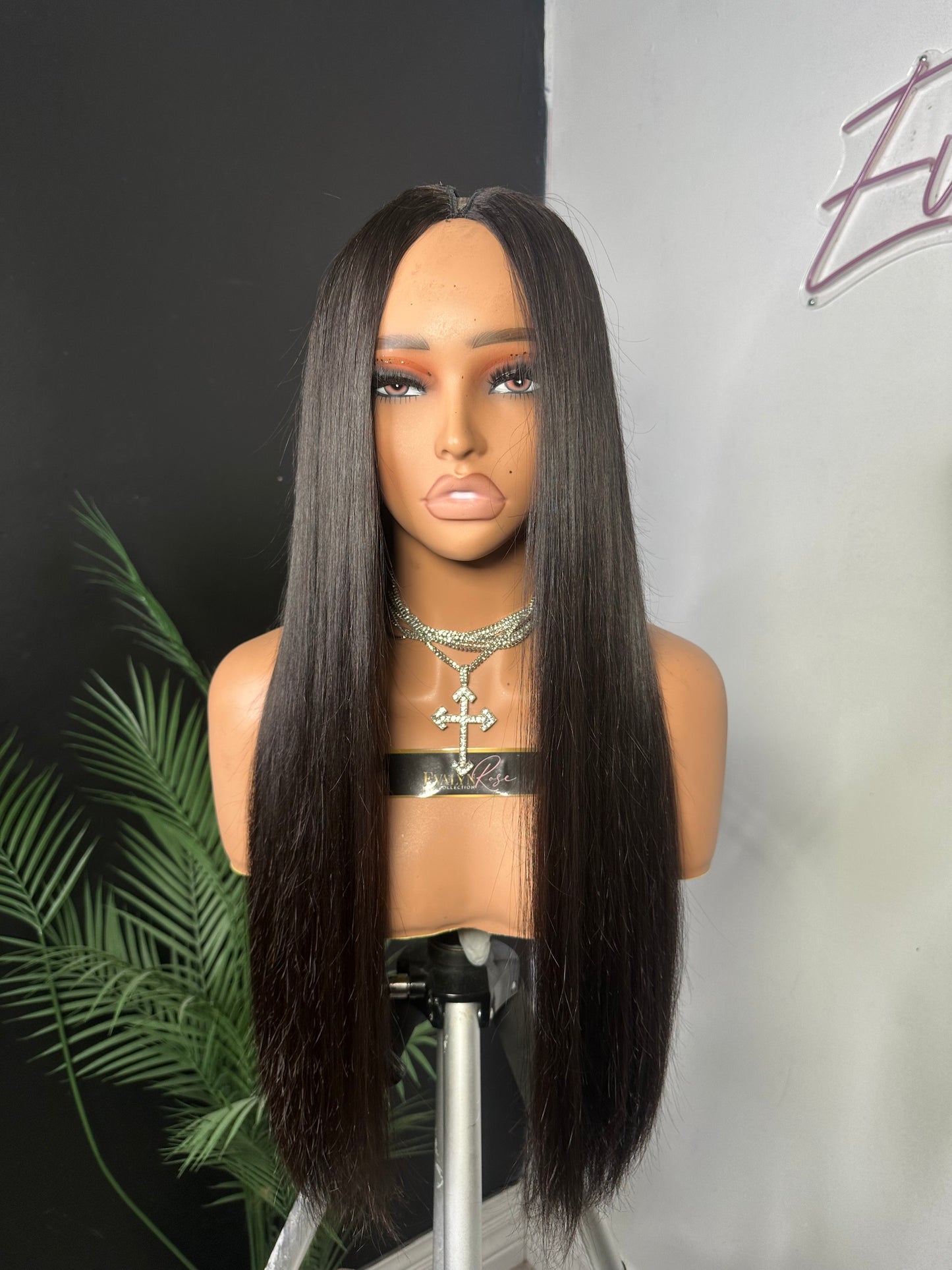 V part wig