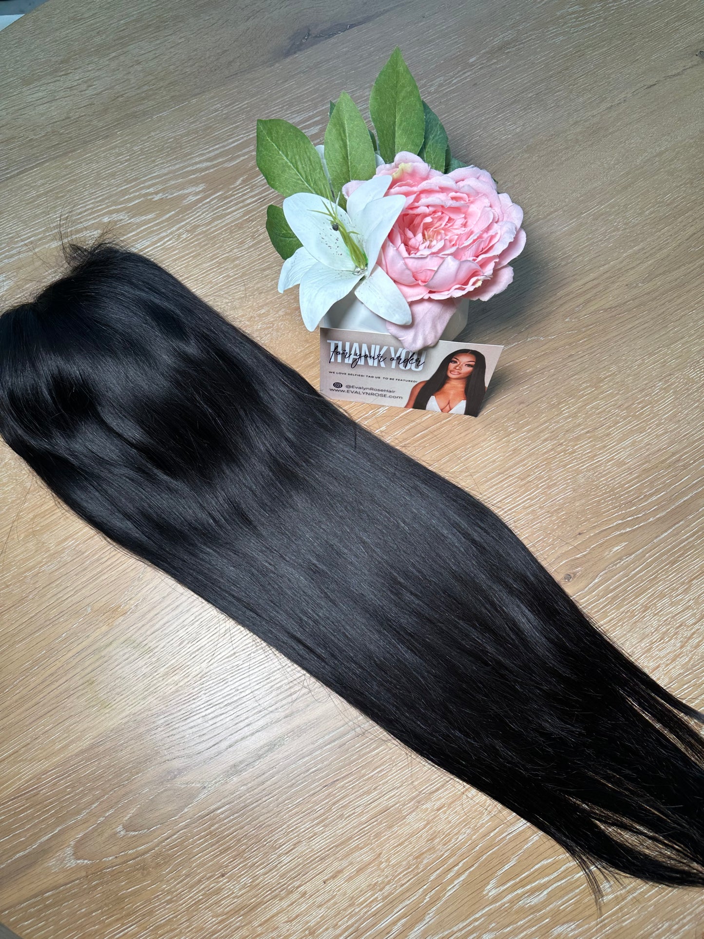 22” STRAIGHT CLOSURE WIG RTS