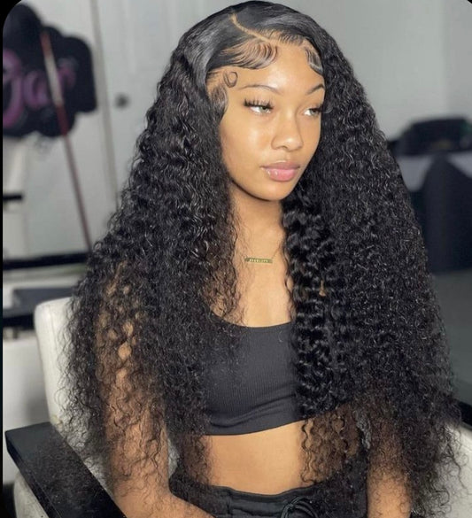 Paradise Curl  frontal wigs